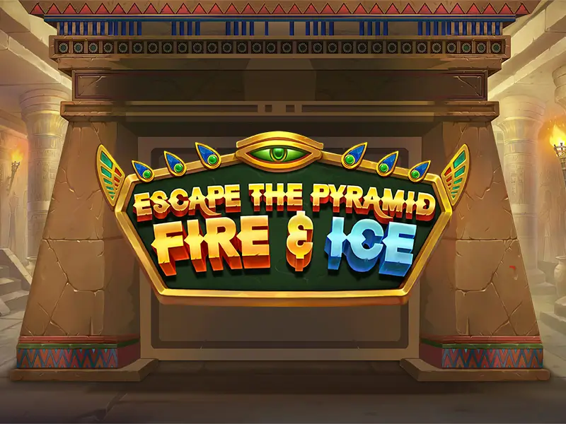 Escape the Pyramid – Fire & Ice - slot de aventura na aaa bet com temática egípcia e recursos especiais