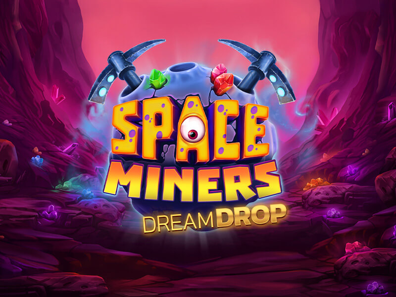 Space Miners Dream Drop - Slot espacial com jackpot Dream Drop na aaa com bet e alto ganho máximo