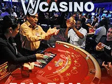 Mesa de Casino Hold'em ao vivo na aaabet
